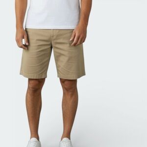 Vtg Polo Ralph Lauren Men's Size 48 Phillip Shorts Khaki Flat Front Chino Cotton